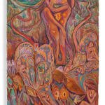 John Abell, Night Figures (May the Circle Remain Unbroken), 2018
