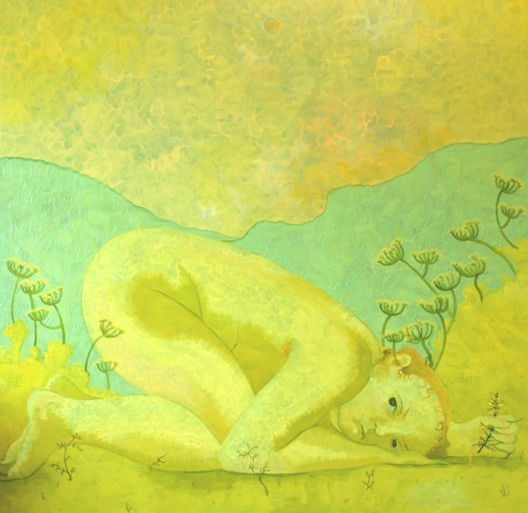 Georg Wilson Smylte, 2023 Oil on linen blend 160 x 160 cm