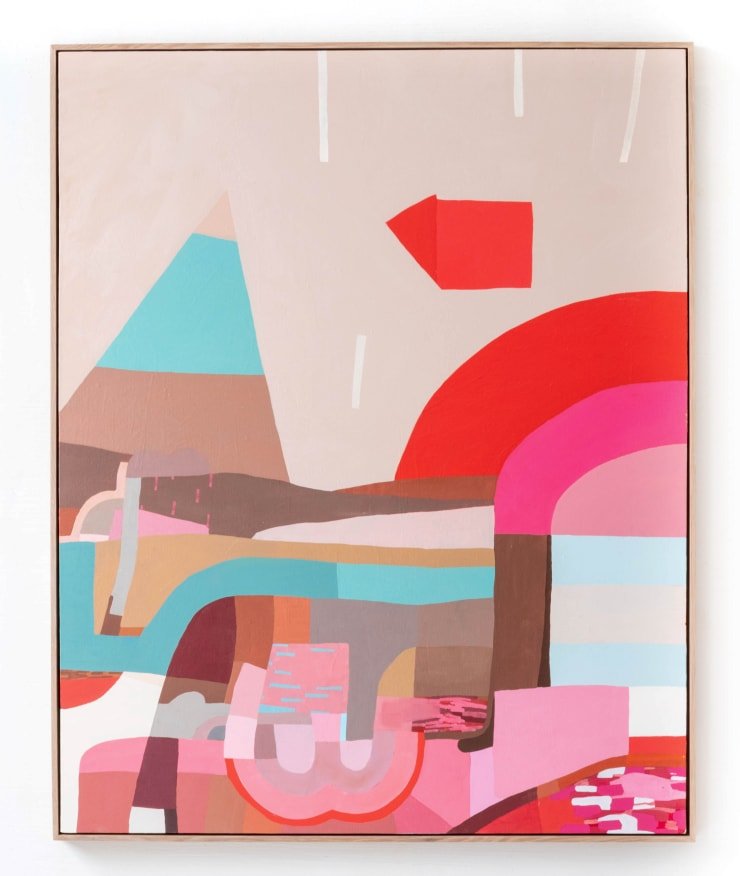 Jen Wink Hays Troublemaker, 2022 Oil on canvas 61 x 49 in 154.94 x 124.46 cm (framed)