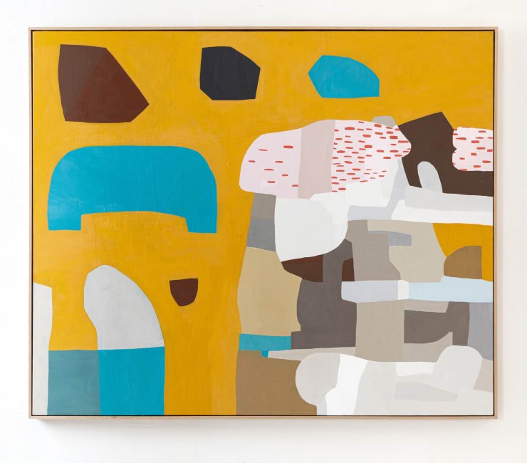 Jen Wink Hays Samoset Oil on canvas 157.5 x 182.9 cm 62 x 72 in